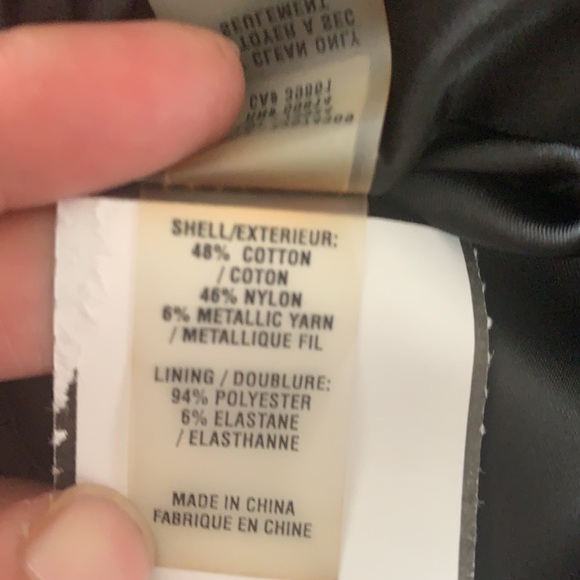 ELIE Taheri black A-line knee length skirt size 4 - Picture 7 of 9